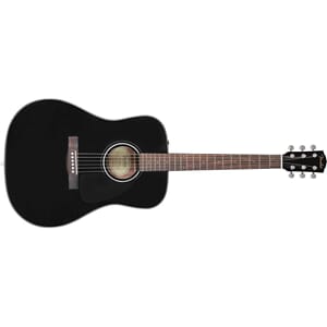 Fender CD-60 DREADNOUGHT V3 DS, Black - Akustisk gitar