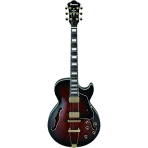 Ibanez AG95QA-DBS Artcore Expressionist - Elektrisk gitar