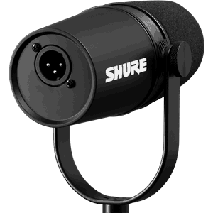 Shure MV7X XLR Podcast Microphone