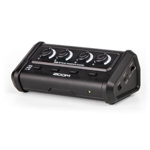 Zoom ZHA-4 Kompakt 4 kanals hodetlf forsterker USB/batteri