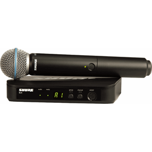 Shure BLX24 vokal system med Beta58 (S 8)(823-832MHz)