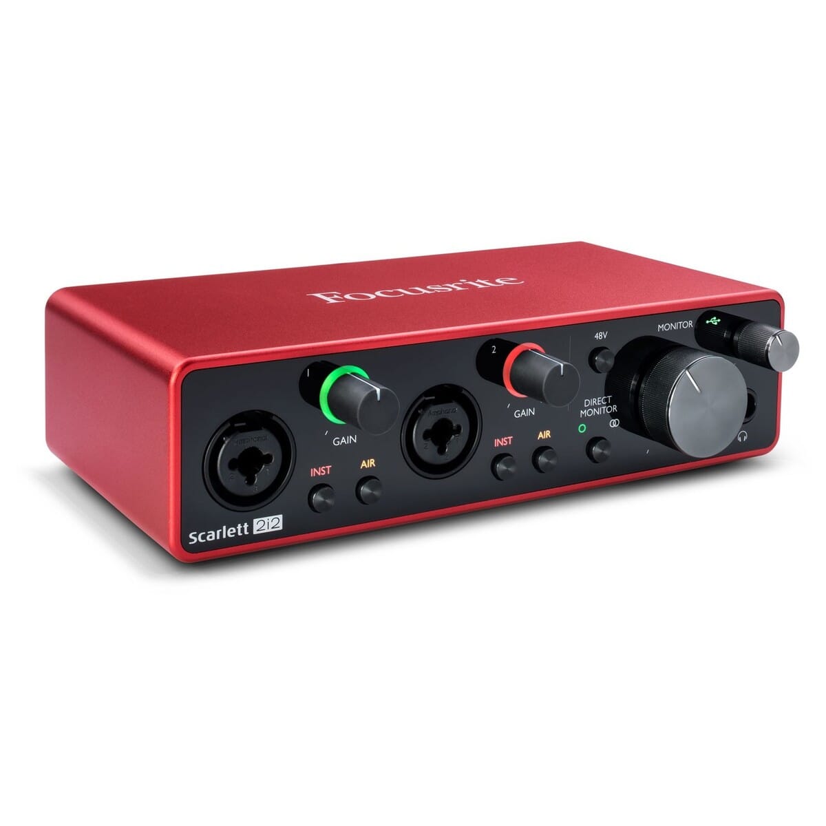 Focusrite store scarlett solo bundle headphones cables