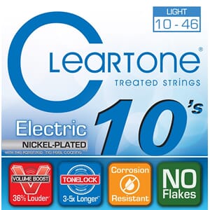 Cleartone Electric 10-46 - Elektrisk gitar strenger