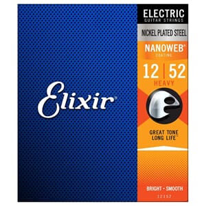 Elixir Nanoweb 012/052 - Elektrisk gitar strenger