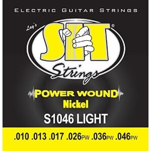 SIT Powerwound Nickel Light S1046 - Elektrisk gitar strenger