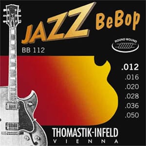 Thomastik Jazz Bebop BB112 12-50 - Elektrisk gitar strenger