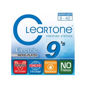 Cleartone Electric 9-42 - Elektrisk gitar strenger