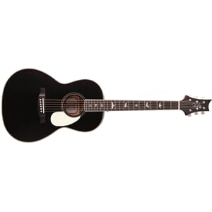 PRS SE Parlor 20 Piezo, Satin Black Top