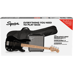 Affinity Series  Precision Bass PJ Pack BLK