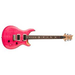 PRS SE Custom 24, Bonnie Pink w. Natural Back - gitar