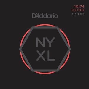 D'Addario El NYXL 8-str. 010-074 - Elektrisk gitar strenger