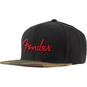 Fender Camo Flatbill Camo One Size Fits Most - Caps