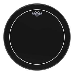 Remo Pinstripe Ebony 16" Drumhead - Trommeskinn